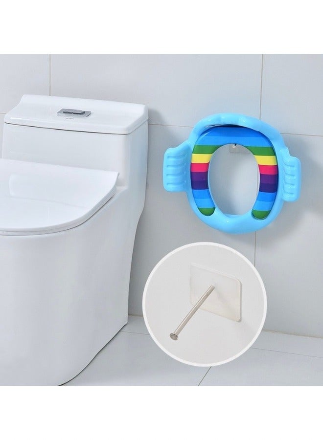haleemy Baby Potty Training Seat Strong Handle Backrest - Image 3