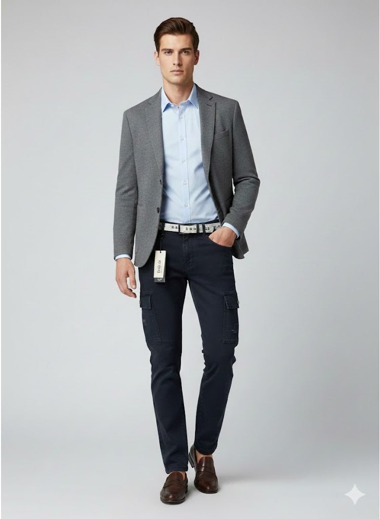 جينز دنيم مستقيم للرجال - Image 4