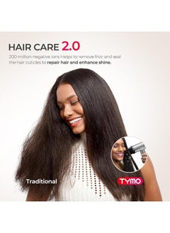 TYMO Airhype Lite Hair Dryer With 4 Temps & 3 Speeds For Professional Styling At Home Or Salon  - Image 4