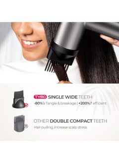 TYMO Airhype Lite Hair Dryer With 4 Temps & 3 Speeds For Professional Styling At Home Or Salon  - Image 5
