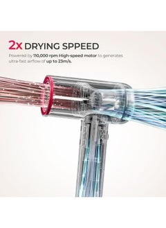 TYMO Airhype Lite Hair Dryer With 4 Temps & 3 Speeds For Professional Styling At Home Or Salon  - Image 2