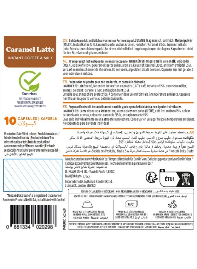 Dunkin Dolce Gusto Caramel Latte 140 Gm - Image 2