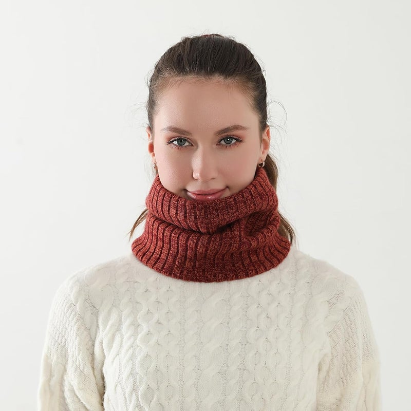 NovForth Winter Neck Warmer Men Ski, Neck Gaiter Face Scarf Women, Fleece Scarf for Men Gaiter Mask, Thick Windproof Scarves - Image 2