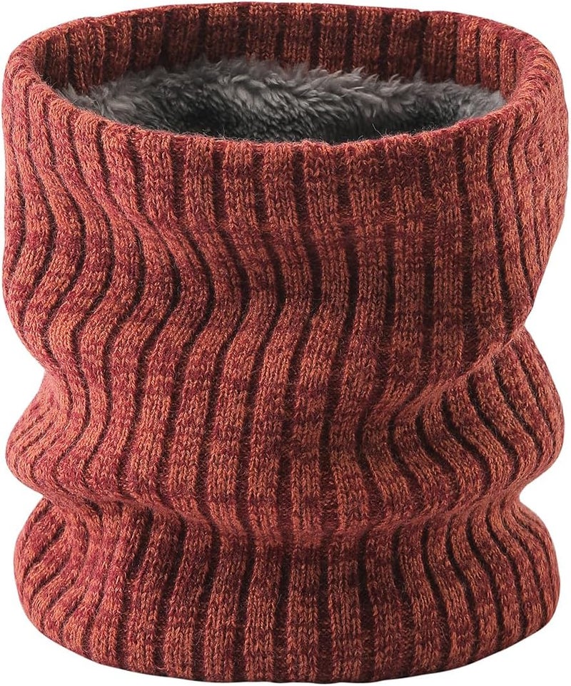NovForth Winter Neck Warmer Men Ski, Neck Gaiter Face Scarf Women, Fleece Scarf for Men Gaiter Mask, Thick Windproof Scarves - Image 1