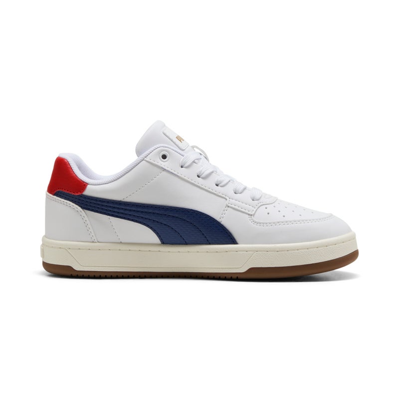 PUMA Caven 2.0 Retro Youth Kids White Sneakers - Image 5