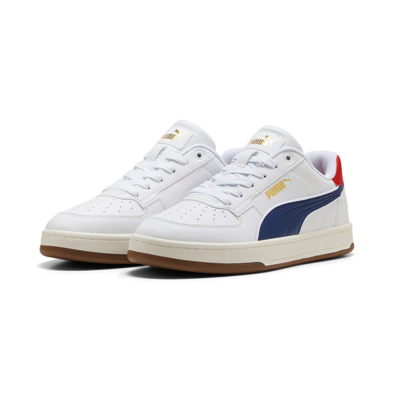 PUMA Caven 2.0 Retro Youth Kids White Sneakers - Image 2