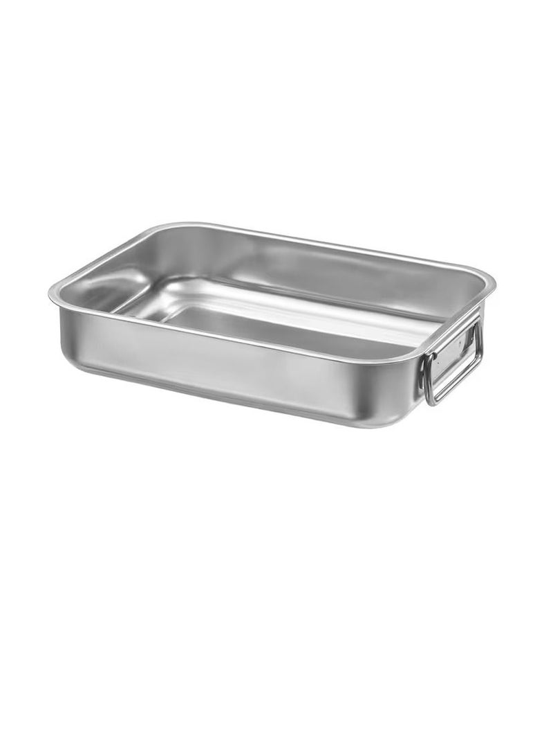 Roasting tin, stainless steel26x20 cm  - Image 3