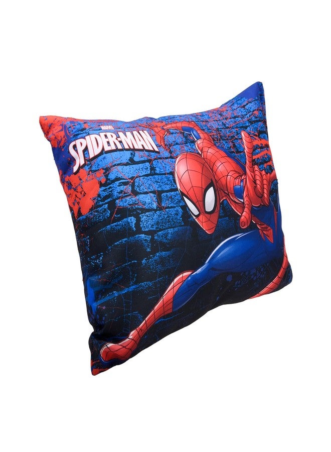 Kuber Industries Marvel Spiderman Pillow for Sleeping | Cozy & Fluffy Super Soft Pillow | 12x18 Inches - Navy Blue - Image 4