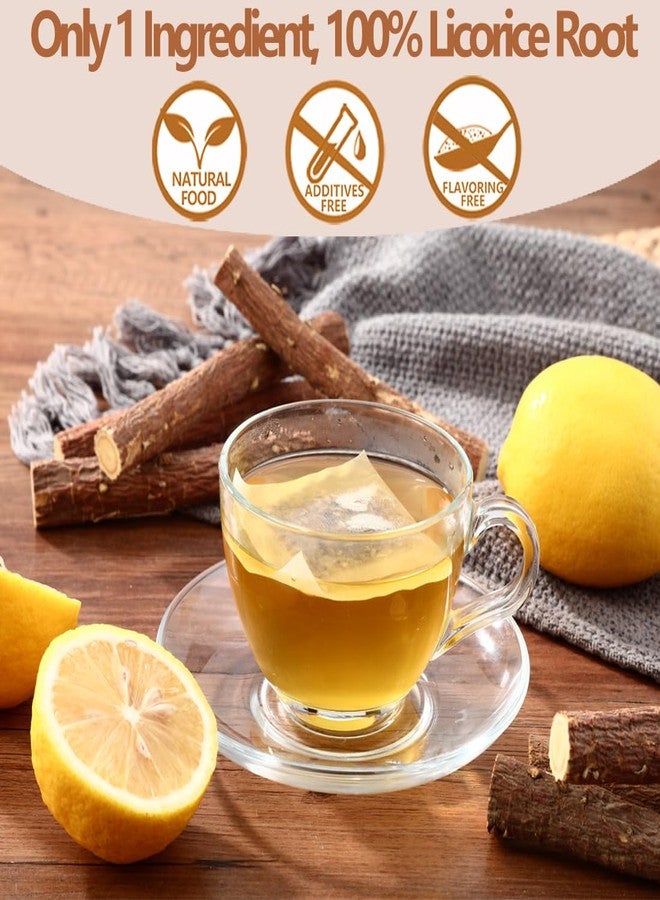ULTHMOK Premium 80 Licorice Root Tea Bags, Made with 100% High Sweetness Wild Licorice Root, No Additives & Caffeine Free. - Image 4