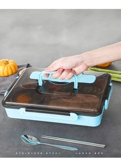 fashionhome Portable Outdoor 5 Compartment Sealed Lunch Box for Children and Office Workers  - Image 4