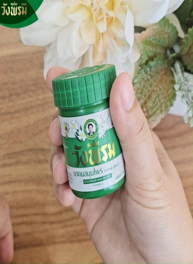 VIRAVIN HOUSEWARE Wangprom Thai Herbal Inhalers 7g | Aromatic Floral-Woody Scented Herbs | Natural Wellness from Thailand - Image 5