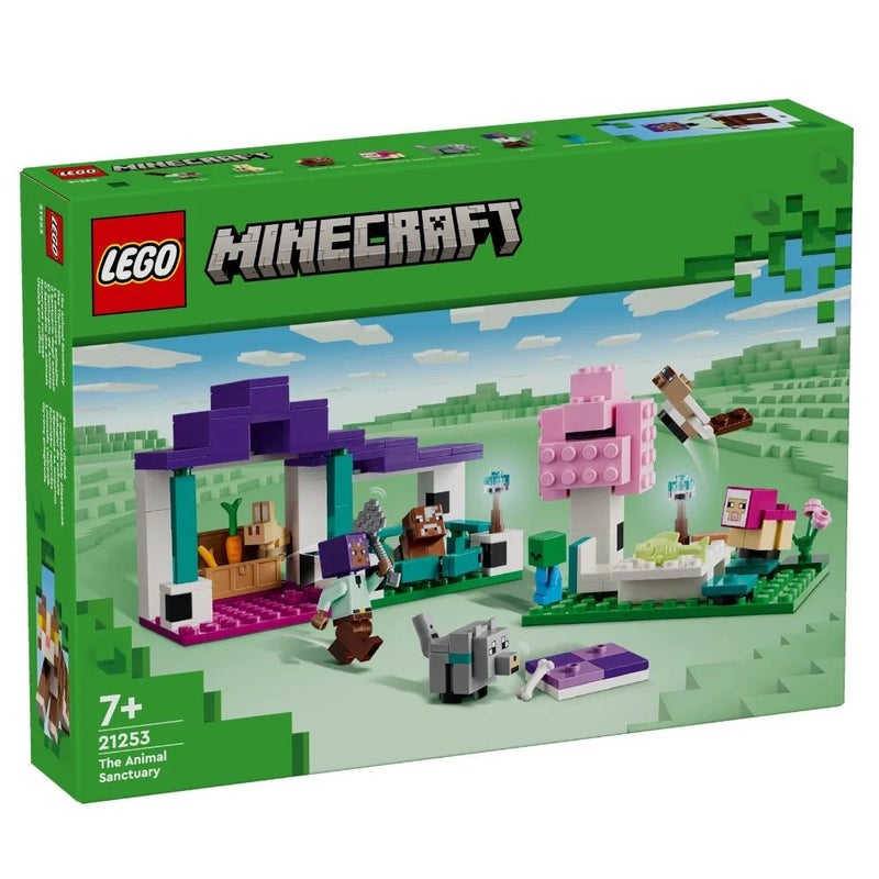 LEGO - Minecraft The Animal Sanctuary 206 Pieces - 21253 - Image 1