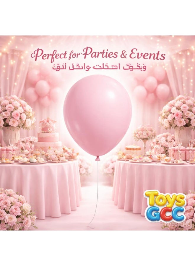 Toys GCC Thickened Matte Latex Balloons 20pcs | Wedding Birthday Party Decoration | Color Balloon Set | DIY Table & Arch Setup - Image 5