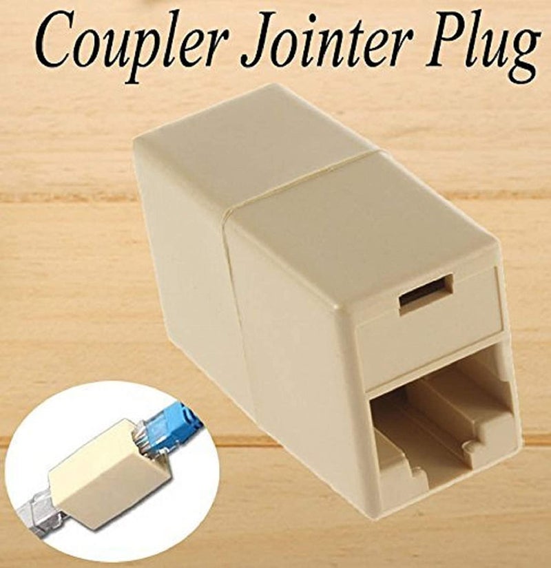 MVTECH RJ45 Connector |LAN Connector |rj45 Female to Female ethernet Coupler LAN Adapter Extender RJ45 Socket Network Cat5 Cat6 Jointer (Pack of 25) - Image 2