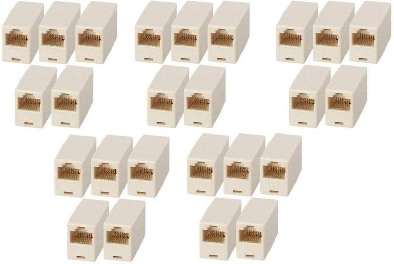 MVTECH RJ45 Connector |LAN Connector |rj45 Female to Female ethernet Coupler LAN Adapter Extender RJ45 Socket Network Cat5 Cat6 Jointer (Pack of 25) - Image 5