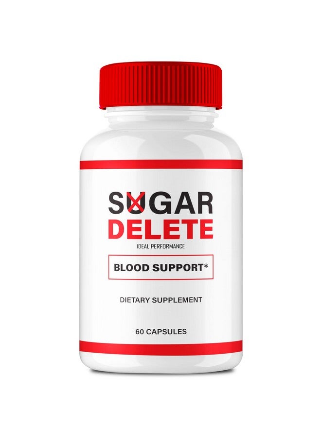 IDEAL PERFORMANCE Sugar Delete Capsules, SugarDelete Blood Formula Support Supplement Pills, Premium Formula for Healthy Circulation & Stable Levels, All Natural Sugar Delete Pills Reviews (60 Capsules)  - Image 1