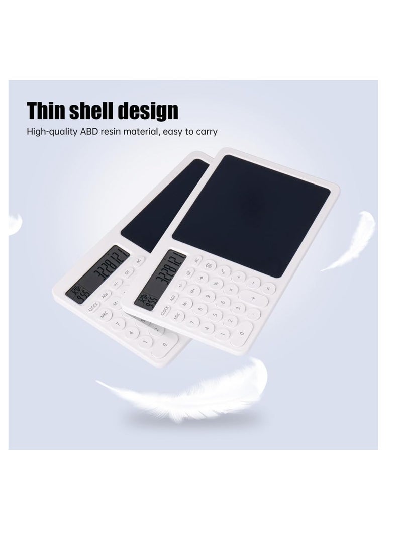 DIGI CORE Handwriting Tablet Calculator Business Notepad Innovative Writing Tablet Calculator For Office And Home Portable Fusion Calculator LCD Writing Tablet  - Image 4