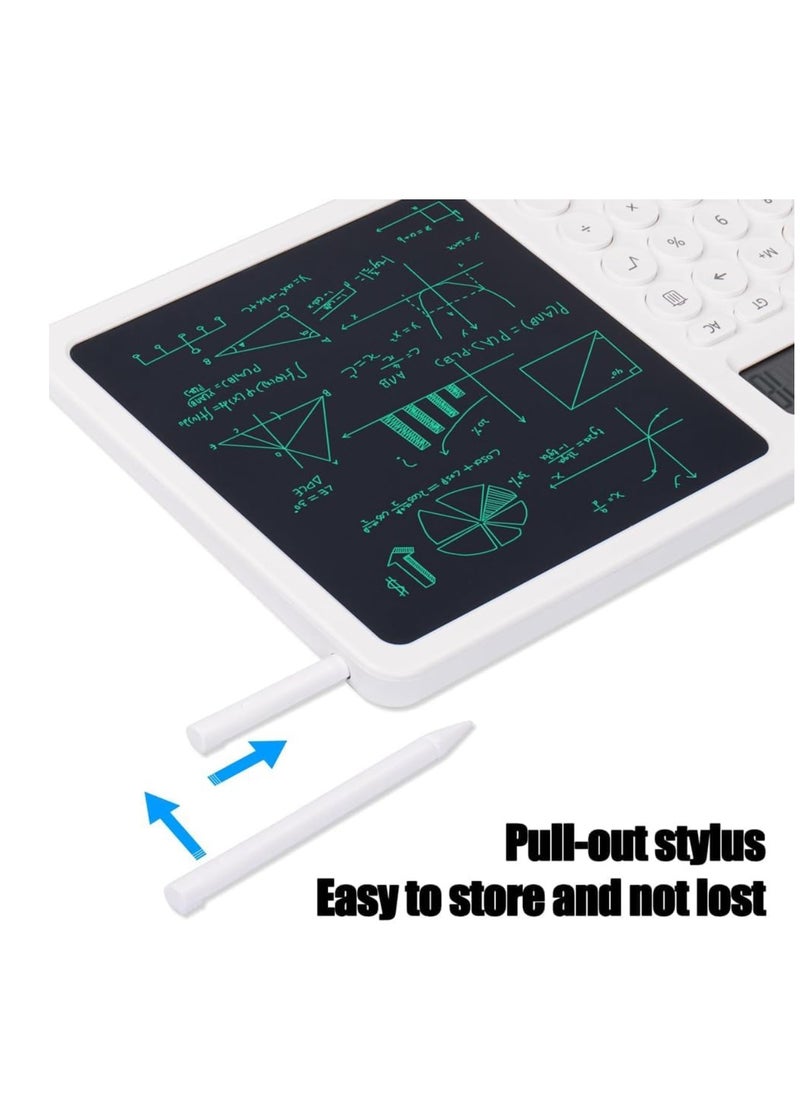 DIGI CORE Handwriting Tablet Calculator Business Notepad Innovative Writing Tablet Calculator For Office And Home Portable Fusion Calculator LCD Writing Tablet  - Image 5