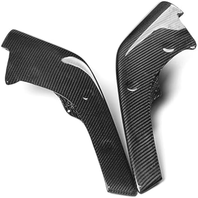 FINMOKAL Real Carbon Front Bumper Splitters Lip Winglet Compatible with BMW 2 Series F87 M2 Coupe 2016-2020 - Image 1