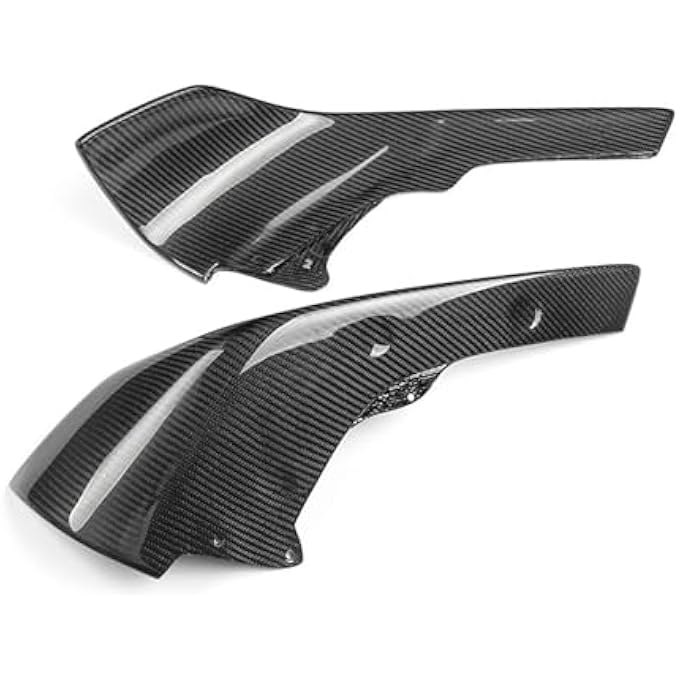 FINMOKAL Real Carbon Front Bumper Splitters Lip Winglet Compatible with BMW 2 Series F87 M2 Coupe 2016-2020 - Image 5