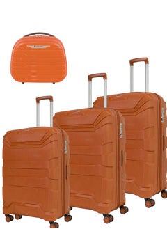 Track Unbreakable Luggage Set Of 4,Spinner Wheels  - Image 1