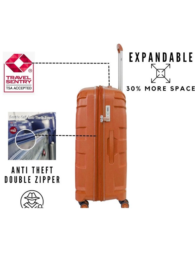 Track Unbreakable Luggage Set Of 4,Spinner Wheels  - Image 3