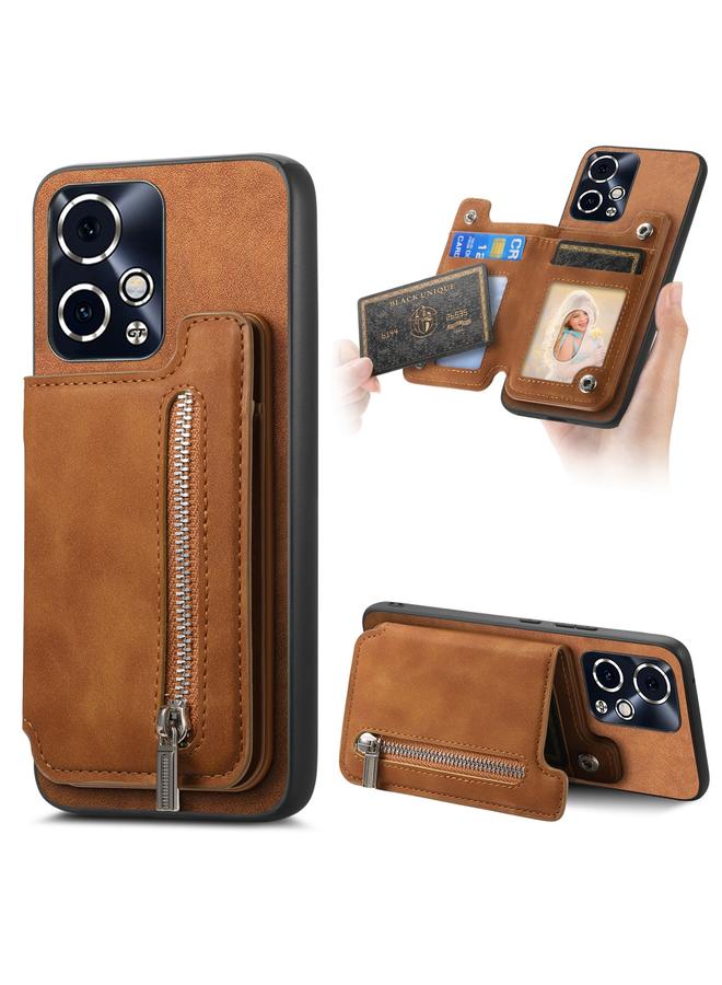 اس-توب جراب خلفي لهاتف Honor 90 GT 5G Retro MagSafe مزود بسحاب وحقيبة بطاقات - Image 1