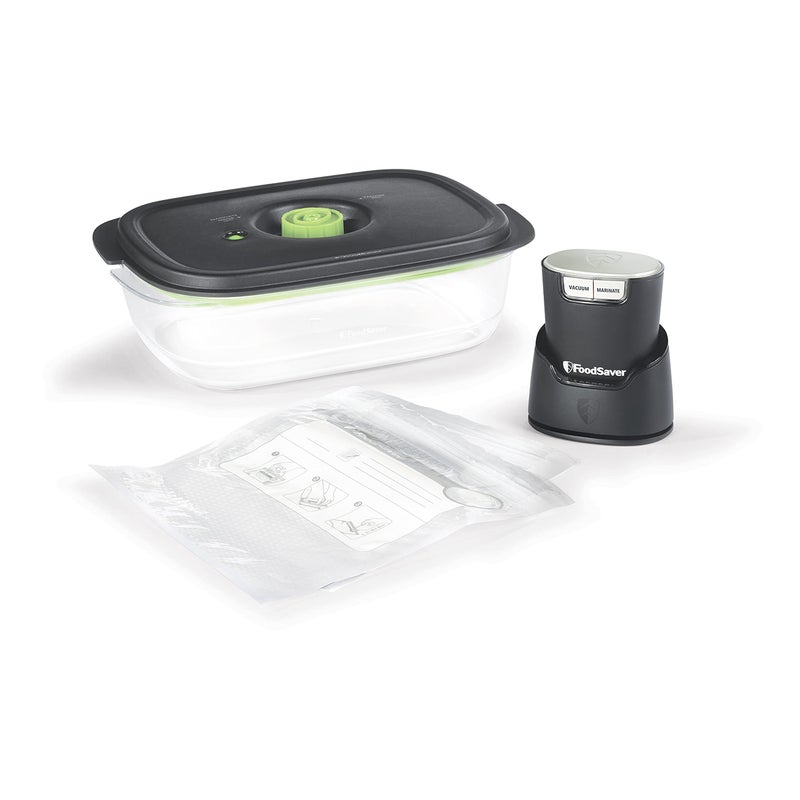 FoodSaver فود سيفر FS2160 جهاز شفط الهواء المحمول متعدد الاستخدامات ومشبع النكهات، 2146039 - Image 1