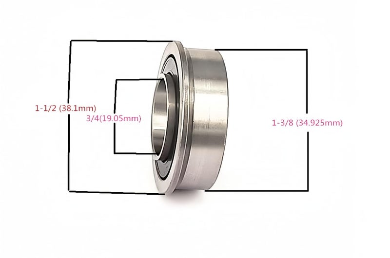 DEEG Replacement for John Deere Lawn Mower Front Wheel Bearing Kit LA100 L105 LA115 LA125 LA130 LA135 LA140 LA145 LA150 LA155 LA165 LA175 x300 d120 D140 D130 D110 D170 L110 L120 L130 L135 - Image 5