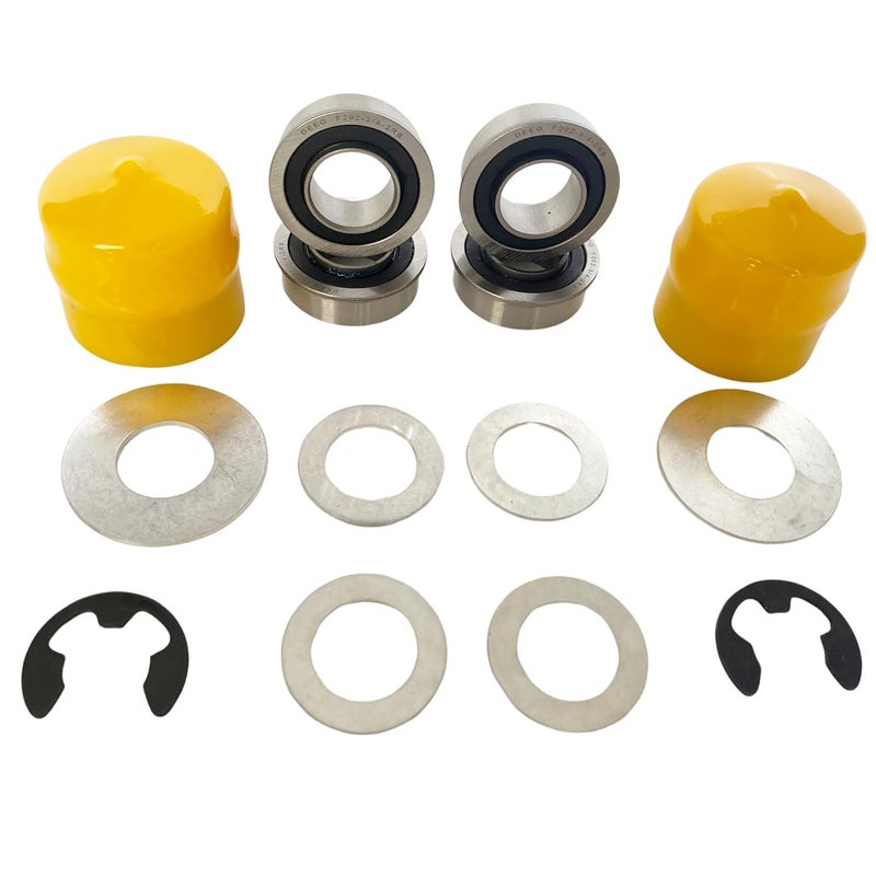 DEEG Replacement for John Deere Lawn Mower Front Wheel Bearing Kit LA100 L105 LA115 LA125 LA130 LA135 LA140 LA145 LA150 LA155 LA165 LA175 x300 d120 D140 D130 D110 D170 L110 L120 L130 L135 - Image 1