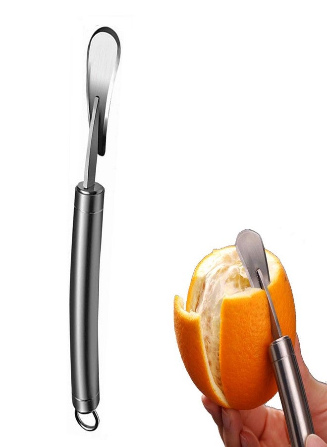 BENEKIY Orange Citrus Peelers Stainless Steel Slicer Cutter Peeler Remover Opener Humanized Design Curved Handle Fruit Tools Kitchen Gadget - Image 1