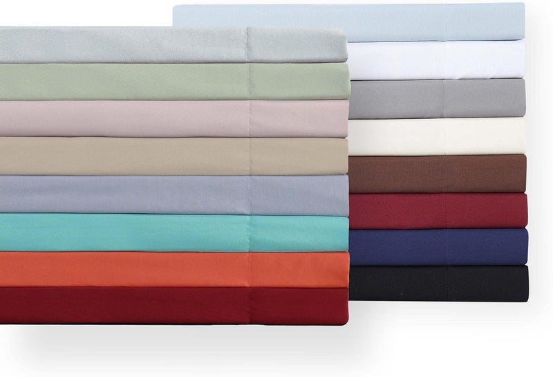 TRULY SOFT Everyday Sheet Set Grey Polyester 3-Piece Twin XL Sheet Set, Solid Color Themed, Adult Bedding, Oeko-TEX Certified - Image 5