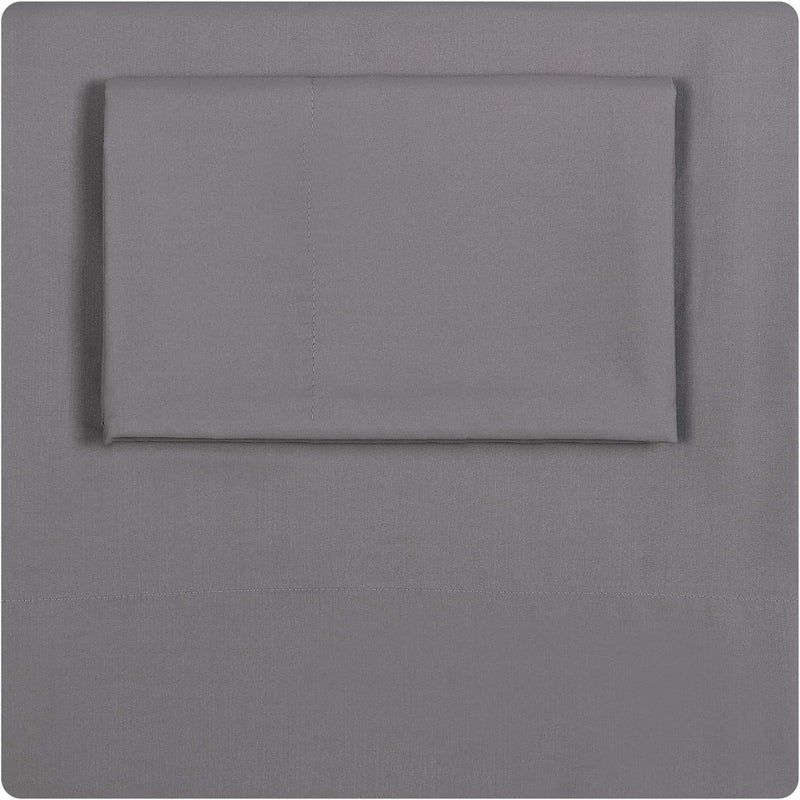 TRULY SOFT Everyday Sheet Set Grey Polyester 3-Piece Twin XL Sheet Set, Solid Color Themed, Adult Bedding, Oeko-TEX Certified - Image 3