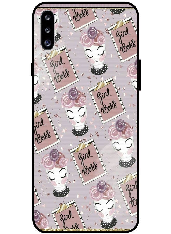 EYE CATCH Protective Case Cover For Samsung Galaxy A20s Smart Series Printed Protective Case Cover for Samsung A20s Girl Boss - Image 1
