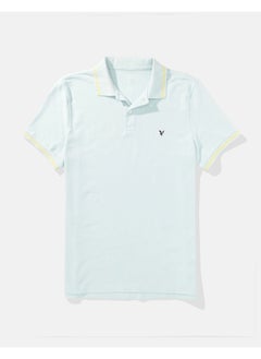 American Eagle AE Tipped Flex Pique Polo Shirt  - Image 3