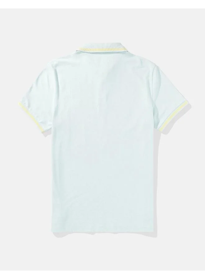 امريكان ايجل AE Tipped Flex Pique Polo Shirt