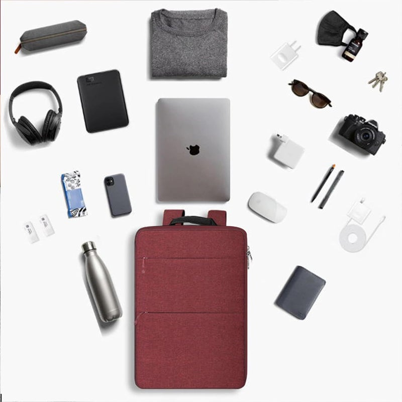 ZINZ Slim & Expandable Laptop Backpack 15 15.6 16 Inch Case, Water Resistant Travel Backpack Compatible with MacBook Pro/Neo 16" 15", Dell XPS 15 16 and Most 15" 15.6" 16" Notebooks - Image 5