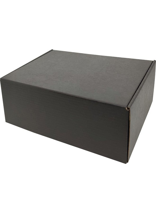 Lmuze Black Shipping Boxes for Small Business Pack of 20-12x9x4 inches Cardboard Corrugated Mailer Boxes for Shipping Packaging Craft Gifts Giving Products - Image 5