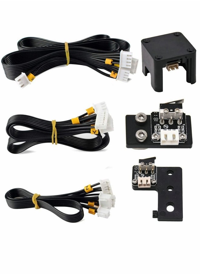 Generic - Stepper Motor Line Limit Switch Set, 3 Pcs X Y Z Axis Stepper Motor Line, Limited Switch and Endstop Cable - Image 1