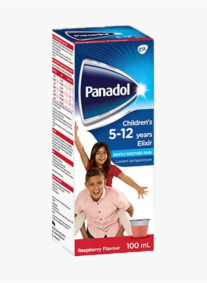 Panadol - Panadol Elixir (5-12 Years), 100 Ml - Image 1