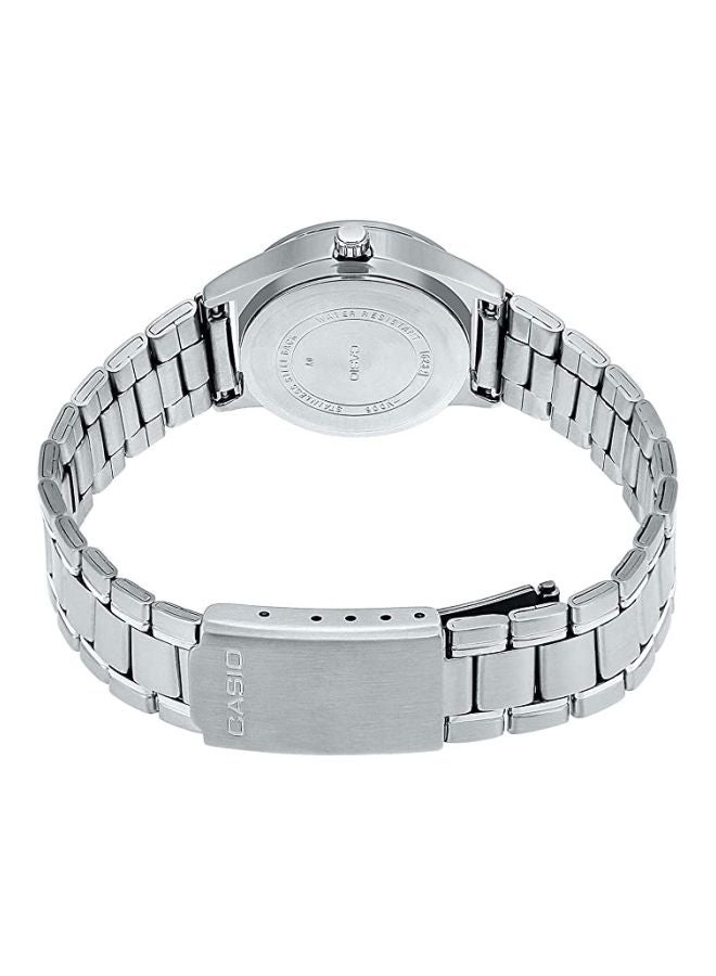 CASIO Men Water Resistant Analog Watch MTP-V006D-7B2 - 42 mm - Silver - Image 2