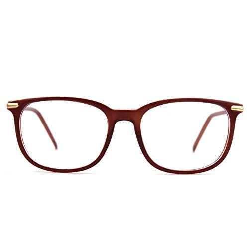 GQUEEN Fashion Fake Glasses Non Prescription Glasses Clear Lens Glasses Nerd Plain Frames Women Men, 201579 - Image 3