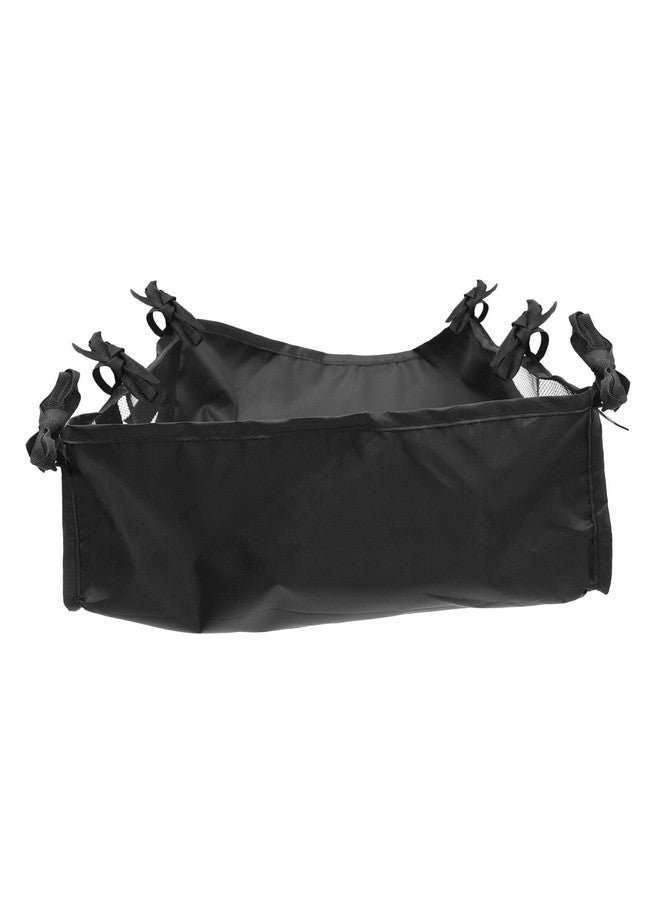 Toddmomy Stroller Car Stroller Infant Pushchair Pram Bottom Basket Baby Trend Stroller Storage Basket Replacement Stroller Storage Organizer Bag Storage Bags Nappy Storage Pouch Net Bag - Image 1