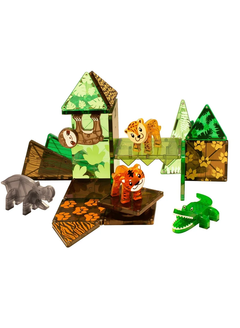 MAGNA-TILES Jungle Animals 25 Piece Set