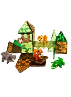 MAGNA-TILES Jungle Animals 25 Piece Set  - Image 5