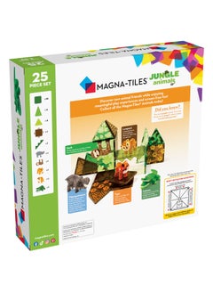 MAGNA-TILES Jungle Animals 25 Piece Set  - Image 2