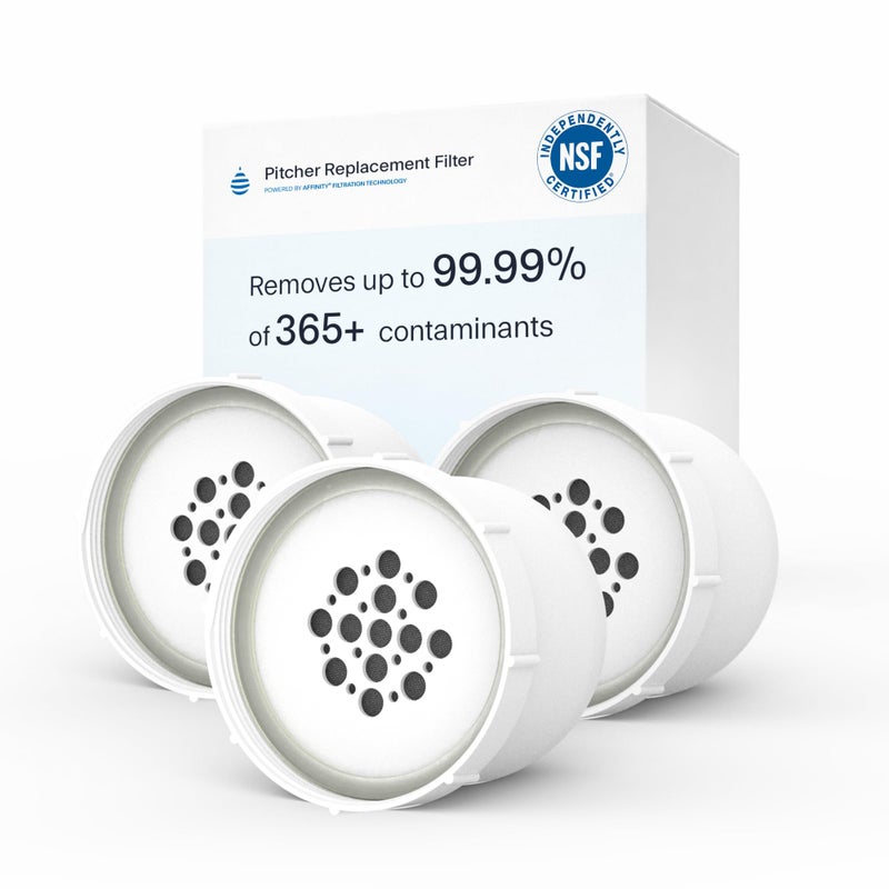 Clearly Filtered 3 Pack Water Pitcher Replacement Filters 3 Pack - Image 2