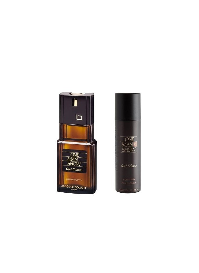 Bundle offer of One Man Show Oud Edition EDT 100ml & Body Spray 200ml - pzsku/Z8195D82EACE9B5DE4ECCZ/45/_/1728907006/42d96a3d-9d79-4e1e-8829-118b63b24e1f