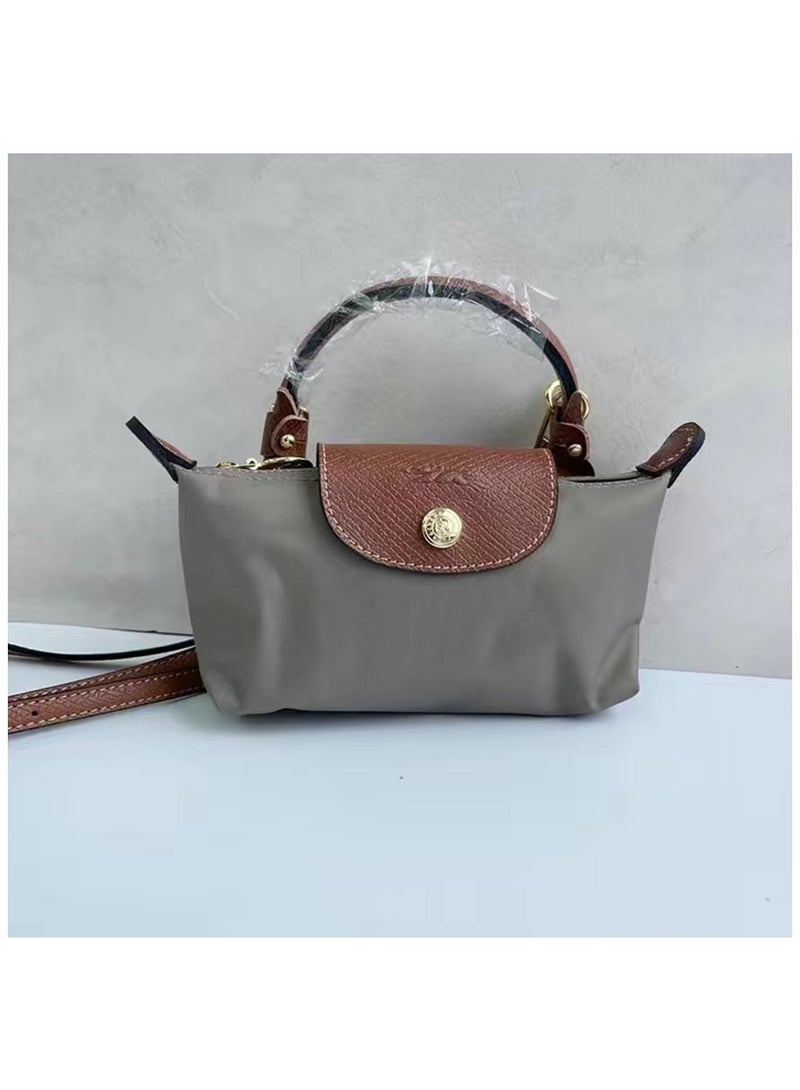 Handbag, Mini Travel Bag, Detachable Shoulder Strap 