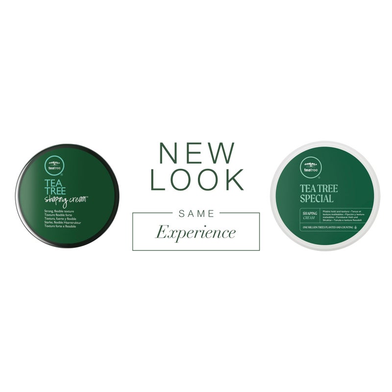 Tea Tree كريم تشكيل شجرة الشاي، كريم تصفيف الشعر، ثبات طويل الأمد، لمسة غير لامعة، لجميع أنواع الشعر - Image 2